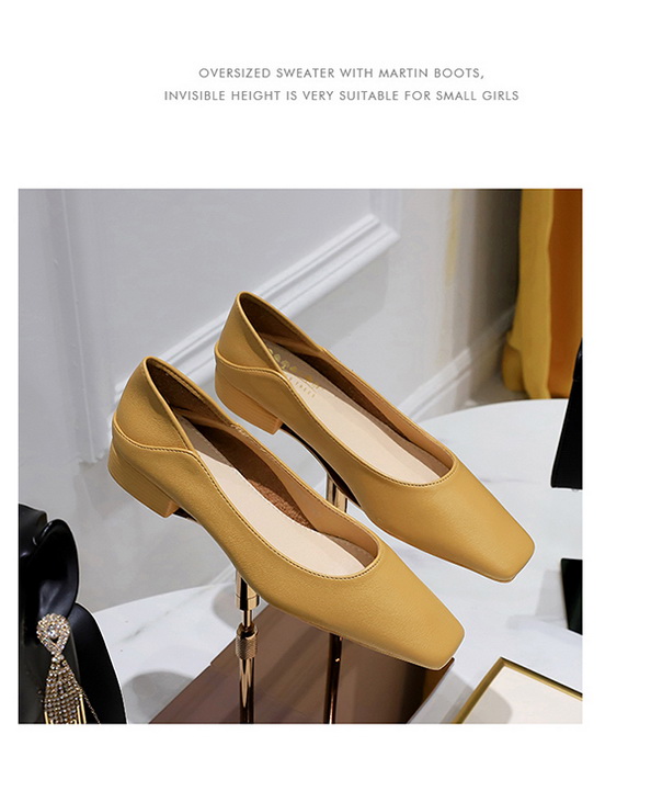 Casual Commuting Vintage Fashion Flat Women's Shoes - Versatile Small Square Toe Two-Wear Soft Leather Loafers
