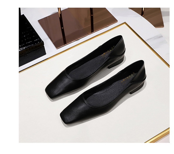 Casual Commuting Vintage Fashion Flat Women's Shoes - Versatile Small Square Toe Two-Wear Soft Leather Loafers