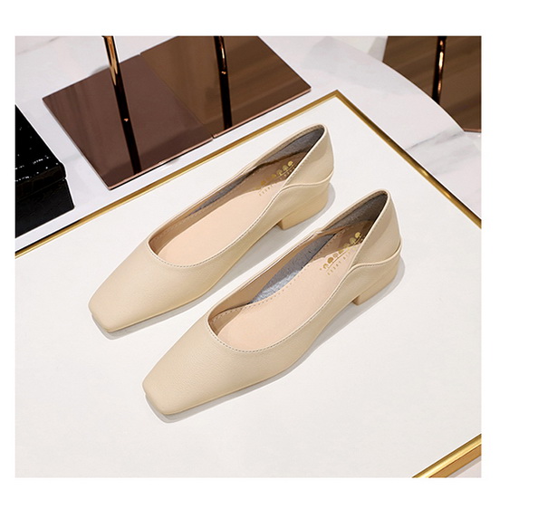 Casual Commuting Vintage Fashion Flat Women's Shoes - Versatile Small Square Toe Two-Wear Soft Leather Loafers
