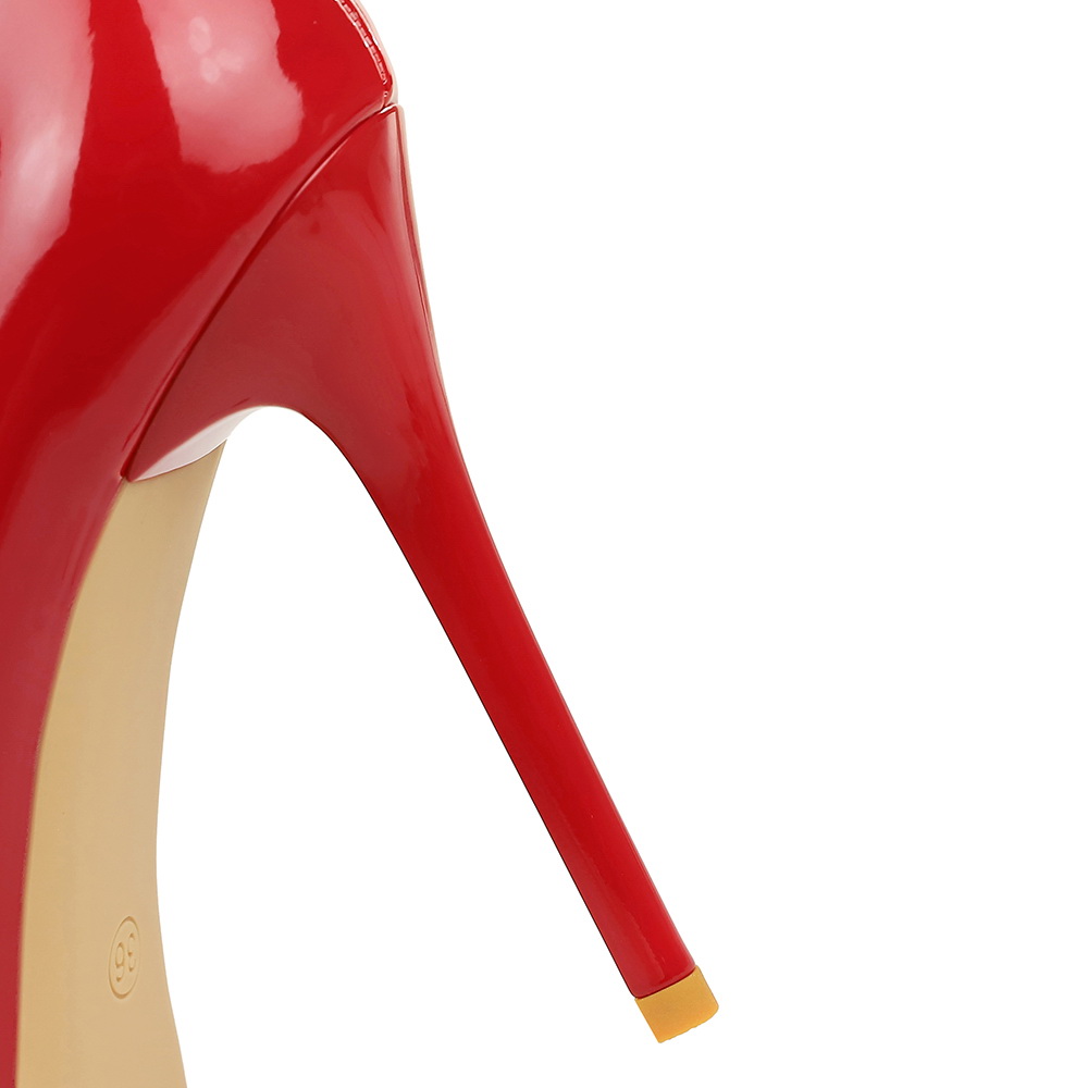 3255-1 Party High Heels - Stiletto Pointed Toe Patent Leather Pumps