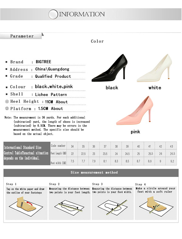 European Style Women’s Stiletto Heels with Platform - Ultra High Heel Pointed Toe Pumps for Parties
