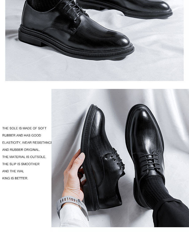 Extra Large Men's Casual Shoes Size 46 | Business Formal Wedding Shoes for Grooms