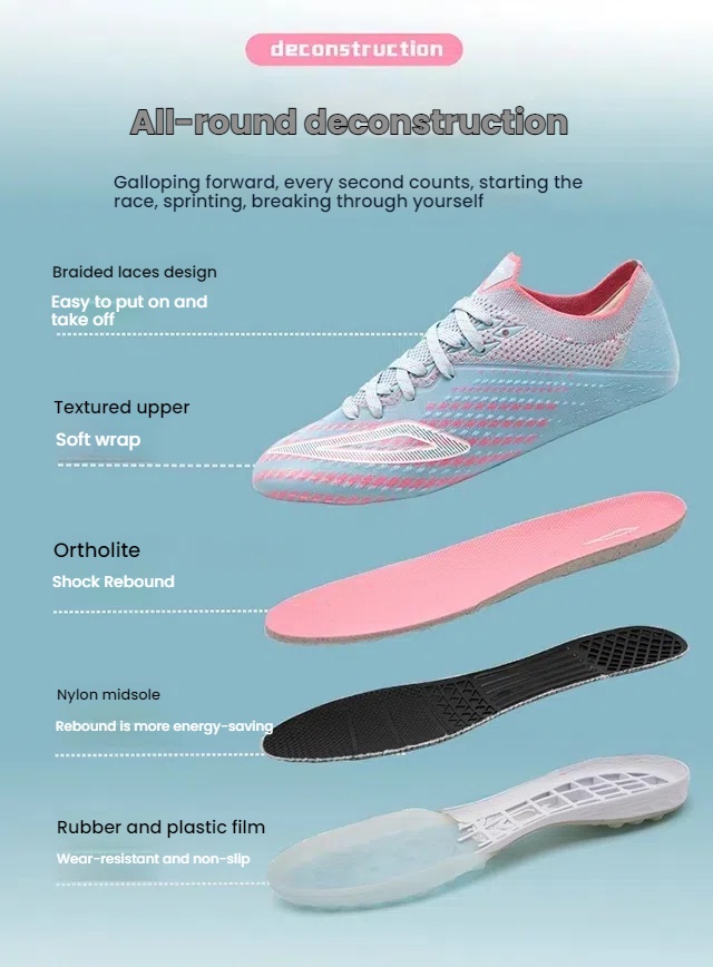 Elite Molded Stud Football/Soccer Cleats - Ultra-Grip Natural Grass Turf Shoes for Professional Performance