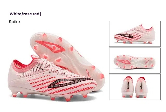 Elite Molded Stud Football/Soccer Cleats - Ultra-Grip Natural Grass Turf Shoes for Professional Performance