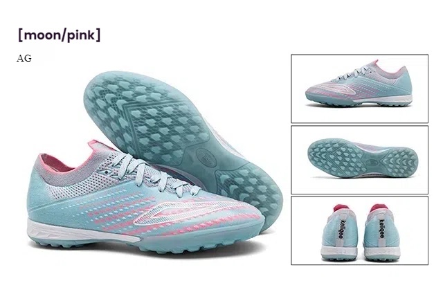 Elite Molded Stud Football/Soccer Cleats - Ultra-Grip Natural Grass Turf Shoes for Professional Performance