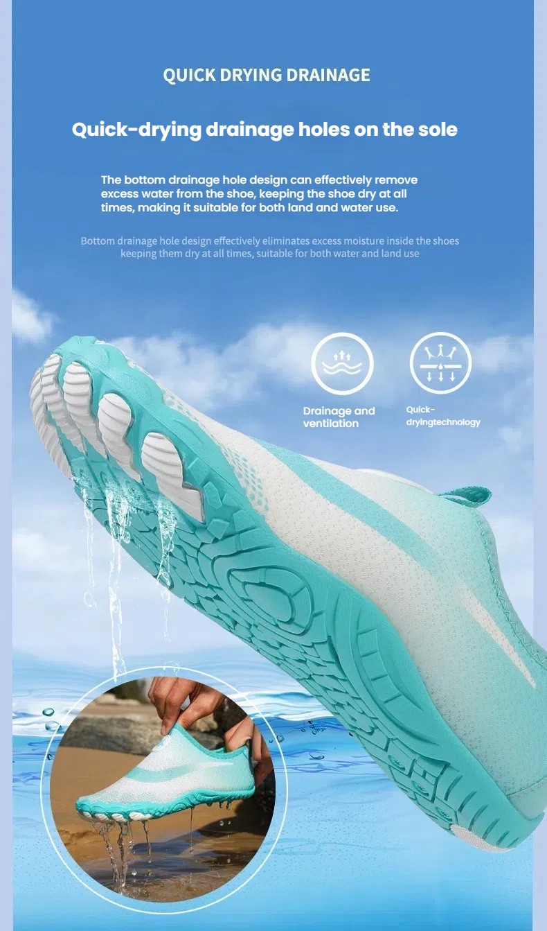 New Sports Creek Shoes | Barefoot Water Shoes for Outdoor Activities, Swimming, Hiking, and Cycling